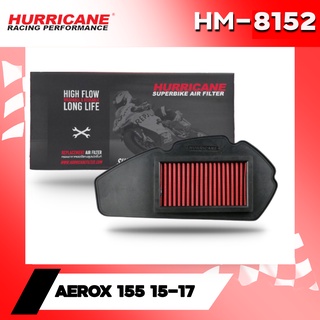 ลด 60 บาท อัติโนมัติ โค้ด320S60HRC กรองอากาศ HURRICANE Yamaha AEROX 155 ปี15-17(HM-8152)