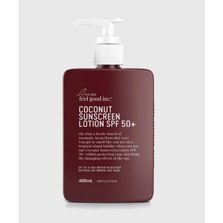 พร้อมส่ง!! We Are Feel Good Inc. Coconut Sunscreen Lotion SPF 50+ 400 มล.