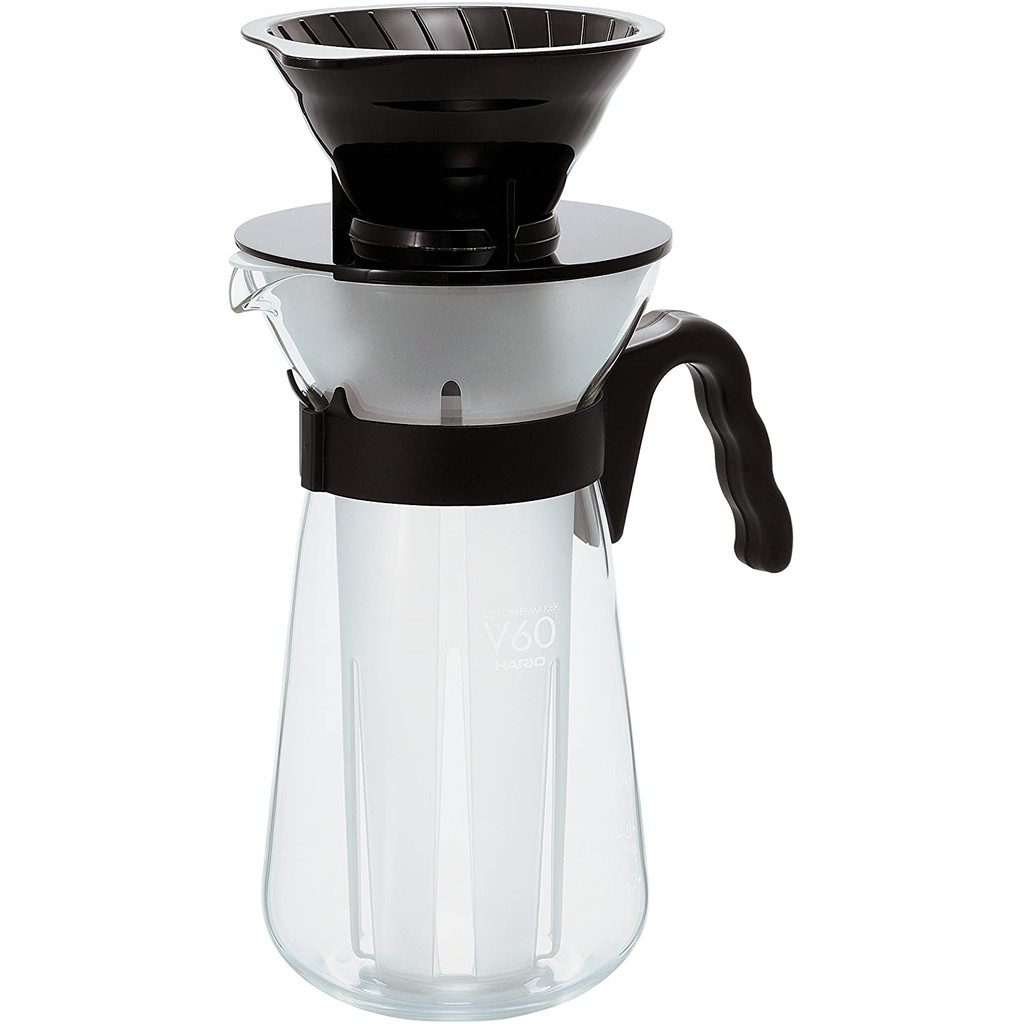 ราคาและรีวิวHARIO V60 VIC-02B Ice Coffee Maker ชุดดริปกาแฟแบบเย็น HARIO V60