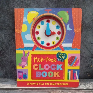 Board Book : Tick-Tock Clock Book มือสอง