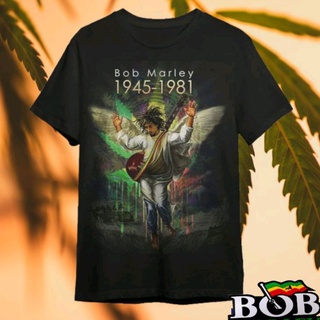 เสื้อยืดพิมพ์ลายแฟชั่น เสื้อยืด พิมพ์ลาย Bob Marley In Memoryam Bob Marley Legend In Memories สําหรับผู้ชาย และผู้หญิง