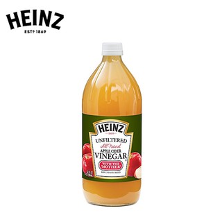 ภาพขนาดย่อของภาพหน้าปกสินค้าHeinz Unfiltered Apple Cider Vinegar 946 ml. ไฮนซ์น้ำส้มสายชูAppleไม่กรอง 946 มล. จากร้าน sino_family_shop บน Shopee