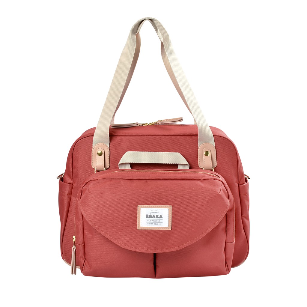 beaba-กระเป๋าเปลี่ยนผ้าอ้อม-geneva-ii-changing-bag-smart-colors-terracota