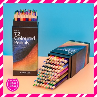 BAOBAOBABYSHOP - ดินสอสีไม้ สีไม้ 12/18 สี สีไม้เกรดพรีเมี่ยม ARTTRACK ดินสอระบายสีสำหรับเด็ก