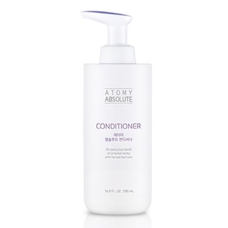 Atomy conditioner แอบโซลูท คอนดิชั่นเนอร์ 500ml ฟื้นฟูผมแห้งเสีย