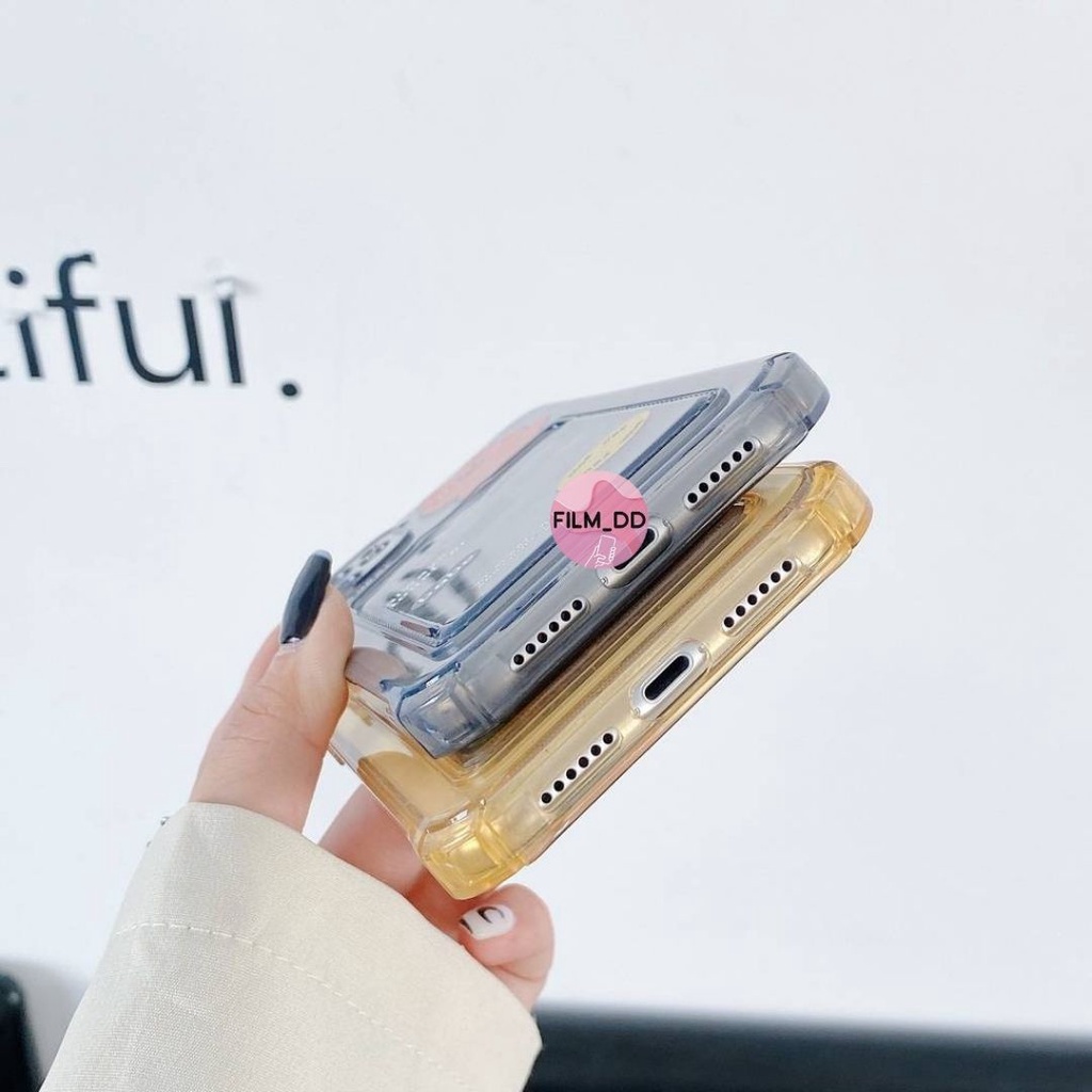 พร้อมส่งในไทย-เคสซิลิโคนใส่บัตรลายการ์ตูน-tpu-นิ่ม-ใช้สำหรับipทุกรุ่น-419