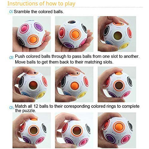moyu-ลูกบอลปริศนา-สีรุ้ง-8-12-20-หลุม-ของเล่นเสริมการเรียนรู้เด็ก