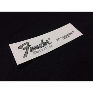 โลโก้หัวกีตาร์ Fender Stratocaster Japan Standard 1984-1987