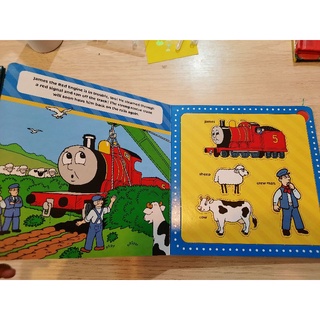 หนังสือภาษาอังกฤษ Boardbook รถไฟ Thomas