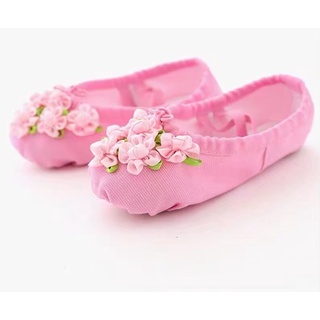 รองเท้าเด็กเต้นบันเล่ต์แบบน่ารักมีหลายแบบพร้อมส่ง