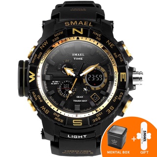 Orange Sport  Watch SMAEL Brand Watches LED Digital Wristwach Multi-functional Men Clock Led Stopwatch 1531 S Shock Spor