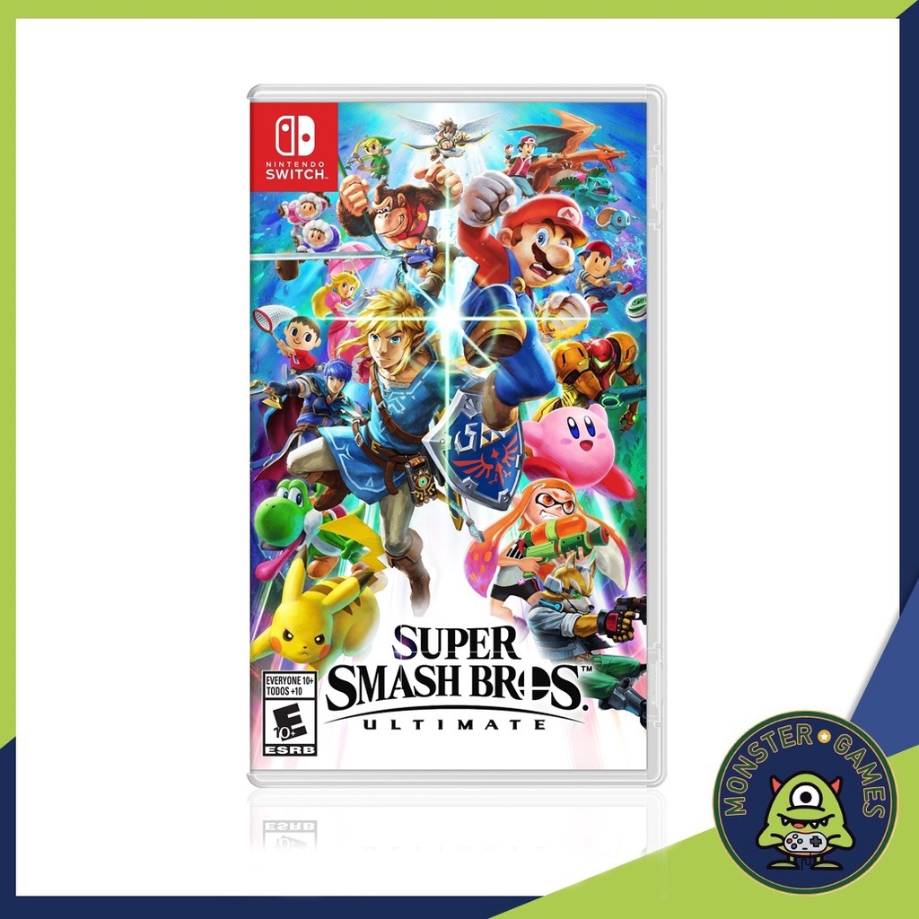 ภาพหน้าปกสินค้าSuper Smash Bros Ultimate Nintendo Switch Game แผ่นแท้มือ1    (Super Smash Bros Switch) จากร้าน phungzzz บน Shopee