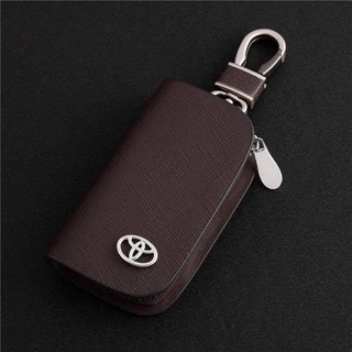 เคสกุญแจรีโมทรถยนต์ แบบหนัง สําหรับ Toyota รุ่น Auri