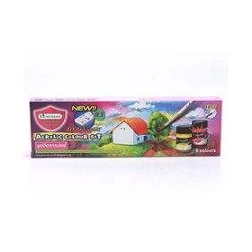 สีอะคริลิค-มาสเตอร์อาร์ต-ชุดจิตรกรน้อย-จำนวน-6-สี