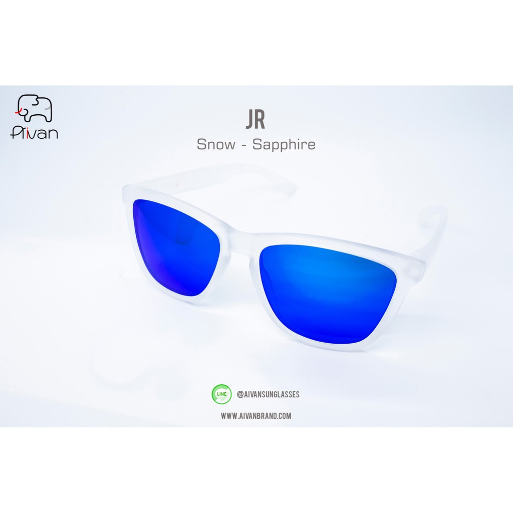 aivansunglasses-พร้อมส่ง-แว่นกันแดด-model-jr-snow-sapphire