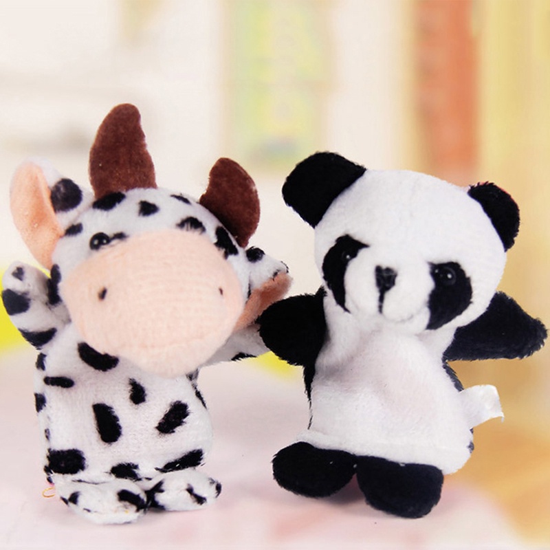 10pcs-cartoon-animal-finger-puppet-baby-plush-toys-children-kids-baby-doll-soft-toys