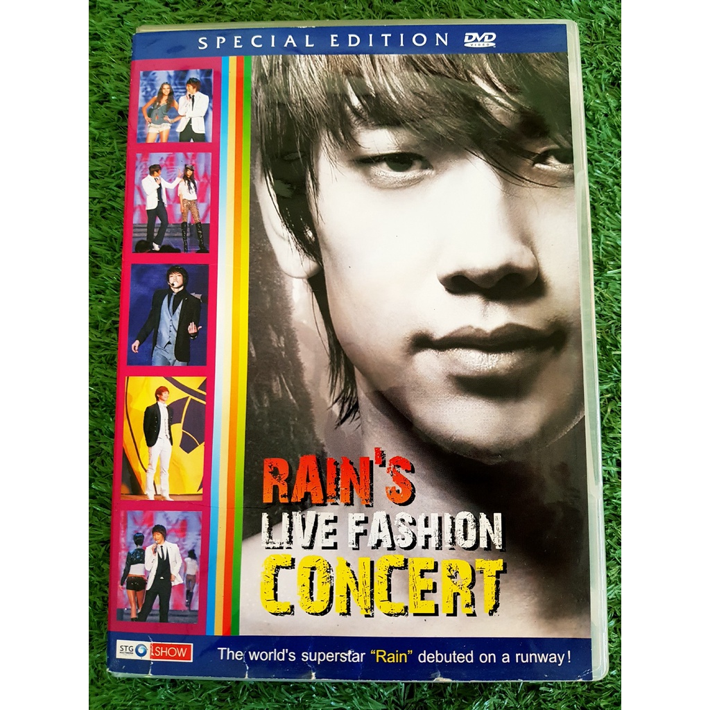 dvd-คอนเสิร์ต-rains-live-fashion-concert-เรน-นักร้องเกาหลี