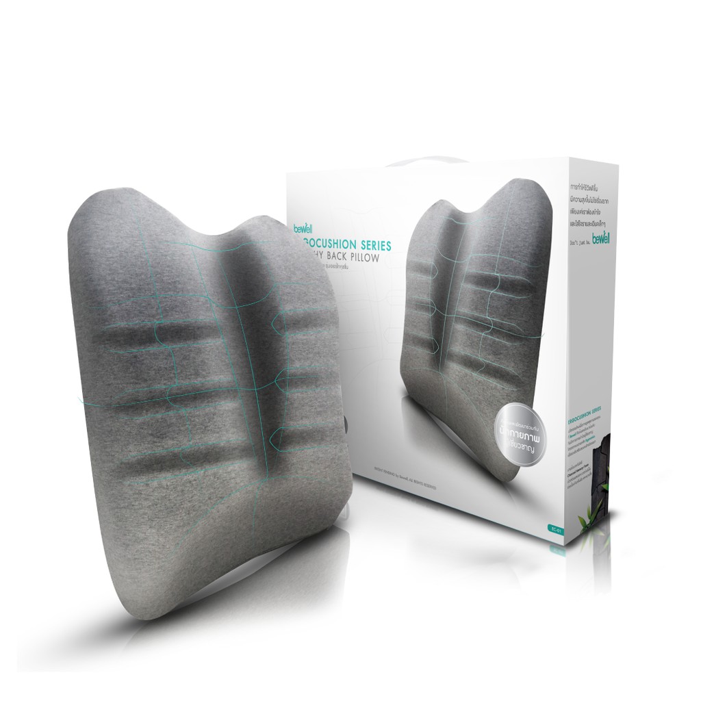 ภาพหน้าปกสินค้าBewell Ergocushion Series เบาะรองหลัง รองรับหลังได้ดีกว่าเดิม พัฒนาร่วมกับนักกายภาพ จากร้าน bewell_style_official_store บน Shopee