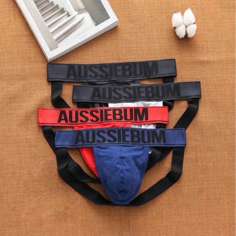 ขายดี-กางเกงในแฟชั่นชาย-aussiebum-ทรงjockstrap-ผ้าดีใส่สบาย