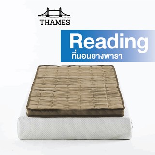 ภาพขนาดย่อของภาพหน้าปกสินค้าThames ที่นอนยางพารา รุ่น Reading แก้ปวดหลัง Latex Made In Thailand ที่นอน topper ท็อปเปอร์ 3.5ฟุต 5ฟุต 6ฟุต mattress จากร้าน thames_officialstore บน Shopee