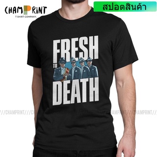 New เสื้อยืดคอกลมพิมพ์ลาย Fresh To Death Coffin Dance 2022 สําหรับผู้ชาย discount