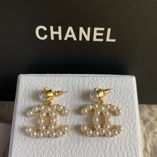 ต่างหูแฟชั่นแบรนด์ chanel 💛พร้อมส่ง