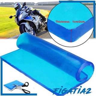 [FIGATIA2] Comfort Motorcycle Seat Gel Pad Shock Absorption Mats Cushion 25x22x1cm