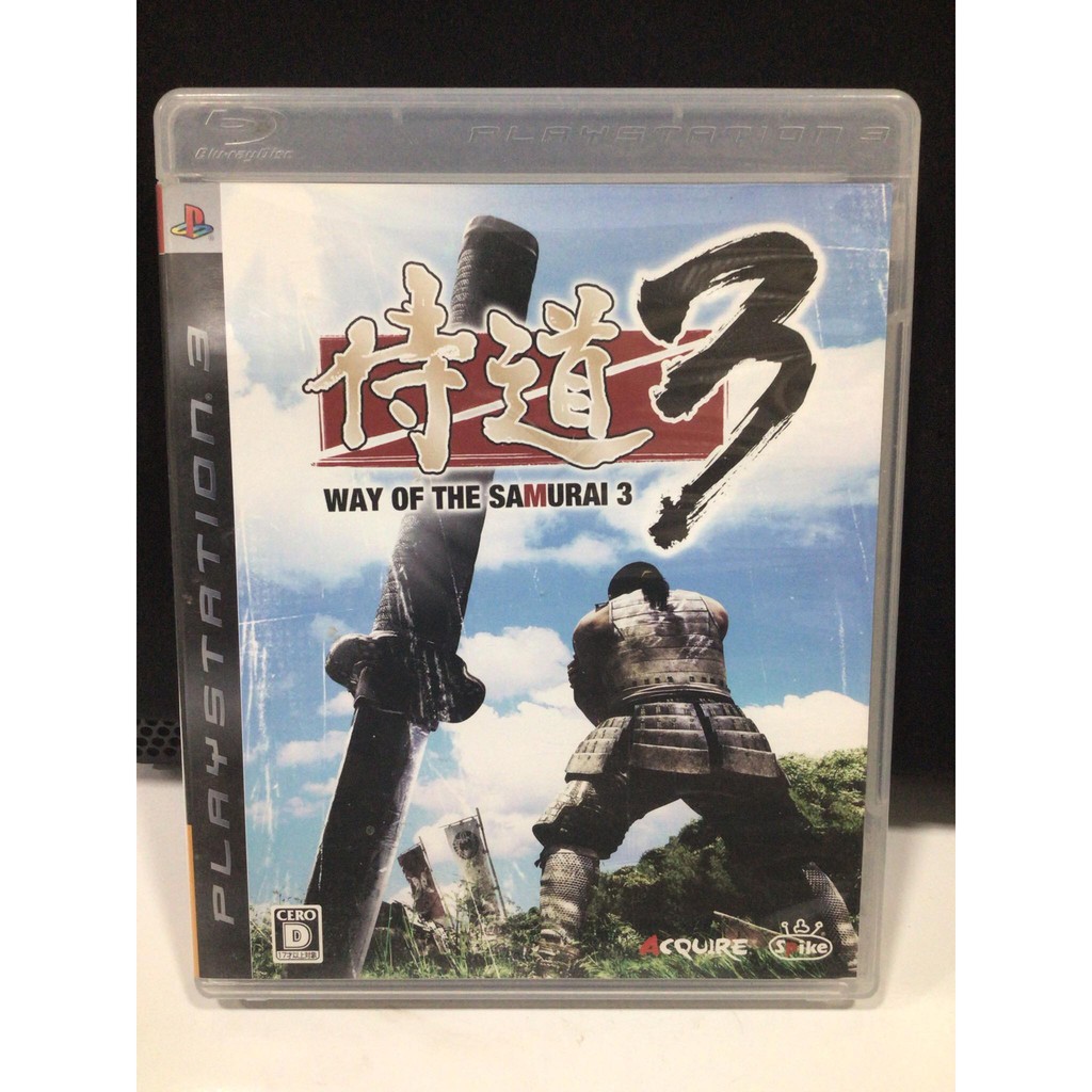Jeu PS3 Way Of The Samurai 3 – NEUF Sous Blister – Version Française