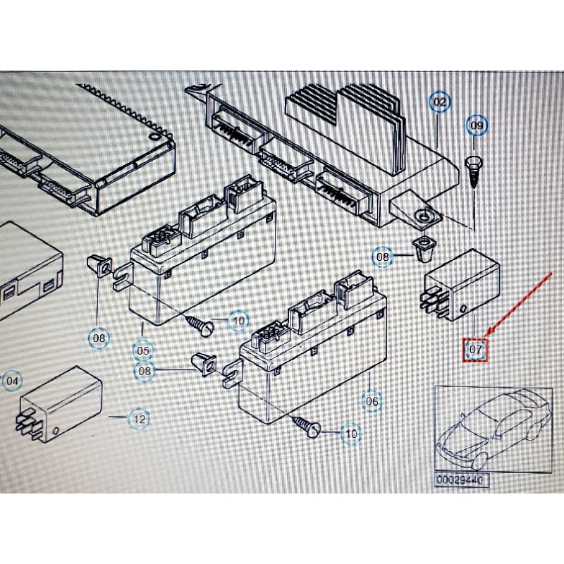 รีเลย์-bmw-series5-e39-bmw-5-e39-switch-off-relay-61354101608-new-genuine