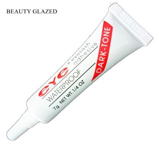 BEAUTY GLAZED ขนตากาว เครื่องมือแต่งหน้าแฟชั่น สีดำและสีขาว กันน้ำ