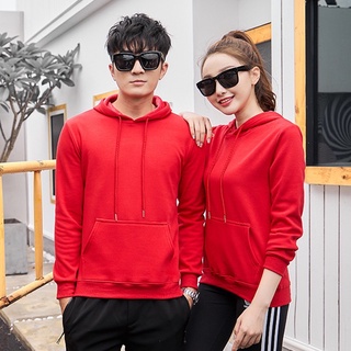 สินค้า NEWเสื้อตรุษจีน2022 เสื้อกันหนาวสีแดง มีฮู้ด แขนยาว ใส่ช่วงตรุษจีนปีใหม่ พร้อมส่ง