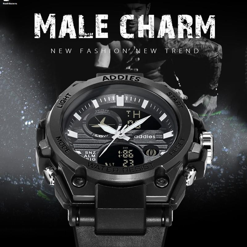 cod-พร้อมส่ง-addies-นาฬิกาผู้ชาย-นาฬิกาข้อมือกันน้ำ30-เมตร-นาฬิกาเรืองแสง-mens-sports-watch