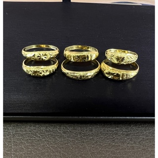 ภาพขนาดย่อของภาพหน้าปกสินค้าSPSG. - แหวน 1 กรัม สุ่มลาย สุ่มไซส์ (ทองคำแท้ 96.5%) จากร้าน sumphetsuay บน Shopee ภาพที่ 2