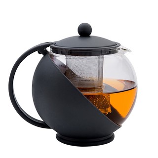 ใหม่ กาชงชาญี่ปุ่น กาชงชาฐานพลาสติก กาชงชาแก้วใส กาน้ำชา กาแก้วชงชา กาชงชาปากสั้น พร้อมที่กรองตาข่ายสแตนเลส
