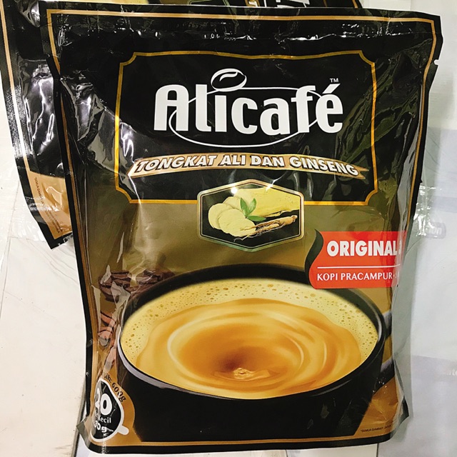 กาแฟ-alicafe-สูตรผสมโสม-5-in1