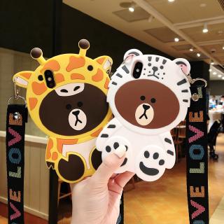 เคสโทรศัพท์ซิลิโคนพิมพ์ลายหมีน้อยน่ารักสําหรับ oppo a93 a92 a91 a54 a74 a72 a52 a5 a9 a31 a53 a73 2020 f9 a7 a5s a5 a3s a12 reno 4 Pro realme 7i 7 pro a15