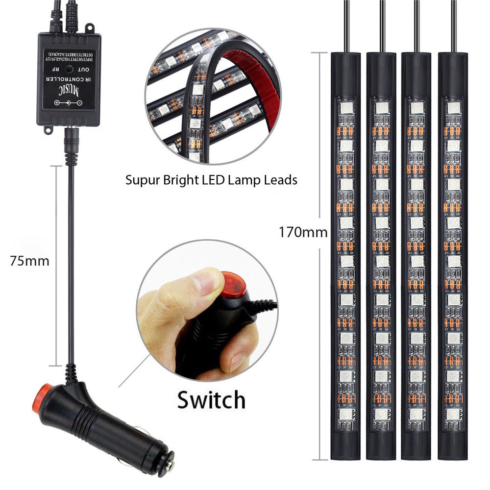 ไฟเส้น-led-5050-12v-กันน้ำ-ip-65-สำหรับตกแต่งภายในรถยนต์