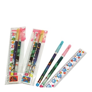 ชุดเครื่องเขียน 4 ชิ้น แพ็ค 12 ชุด101342Stationery Set 4 pcs 12 Sets/Pack