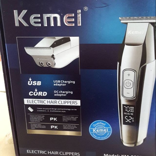 KEMEI KM 5027 ปัตตาเลี่ยนกันขอบพร้อมใช้งาน | Shopee Thailand