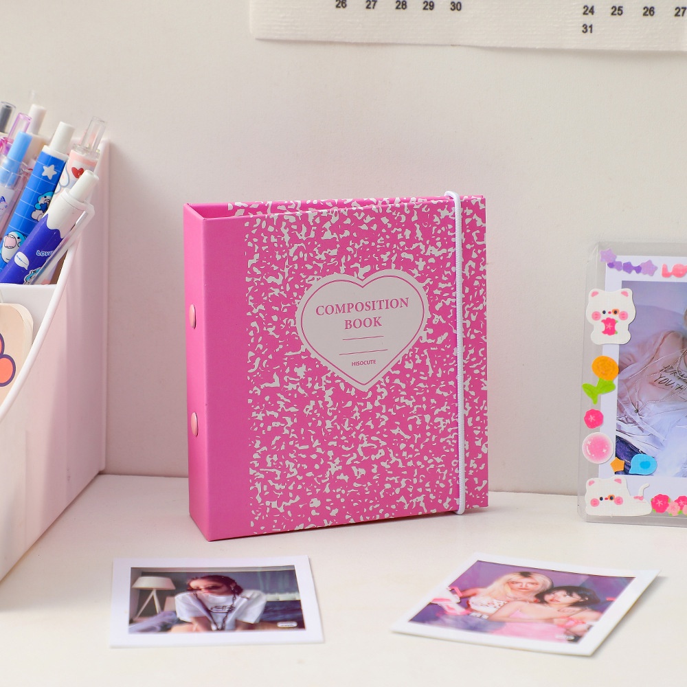 พร้อมส่ง Mini Composition book อัลบั้มรูป แฟ้มเก็บการ์ด อัลบั้มรูปโพลา ...