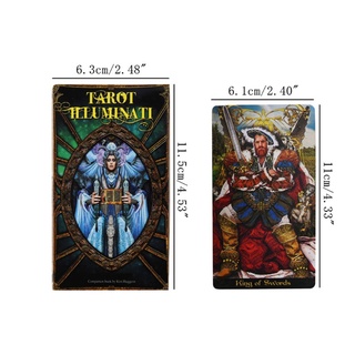 ภาพหน้าปกสินค้าIwo Tarot Illuminati Kit 78 การ์ดเกมการ์ดเกมส์สําหรับครอบครัว ที่เกี่ยวข้อง