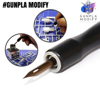 สินค้า ปากกาคอแร้ง สำหรับตัดเส้นสี Panel Line กันดั้ม กันพลา พลาสติกโมเดล