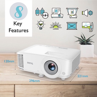 ภาพขนาดย่อของภาพหน้าปกสินค้าBenQ MX550 3600lms XGA Meeting Room Projector (โปรเจคเตอร์สำนักงาน) จากร้าน benq_thailand บน Shopee