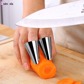 Stainless Steel Kitchen Cutting Finger Protector/ Peanut Sheller/ Vegetable Nuts Peeling Adjustable Fingers Guard Cover