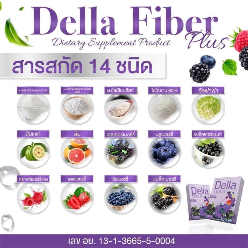 ภาพหน้าปกสินค้าDella S Plus (10 เม็ด) เดลล่า-เอส พลัส / Fiber Plus (5 ซอง) เดลล่า-ไฟเบอร์ พลัส / Tea's (5 ซอง) เดลล่า-ทีส์ จากร้าน bella_colla_by_wora บน Shopee