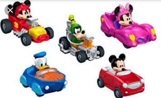 เซตรถแข่งและราง-disney-mickey-roadster-racer