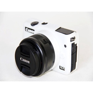 CAMERA CASE SILICONE CANON M100 WHITE (2038)