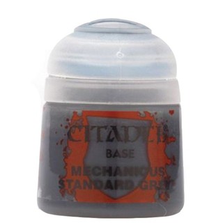 Citadel : BASE: MECHANICUS STANDARD GREY (12ML) สีอะคริลิคสำหรับทาโมเดล