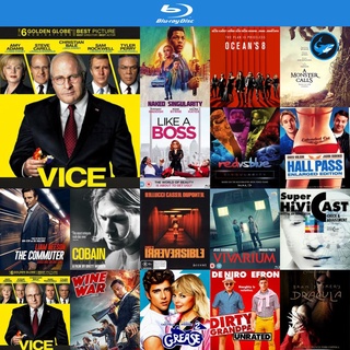 Bluray แผ่นบลูเรย์ Vice 2018 หนังบลูเรย์ ใช้กับ เครื่องเล่นบลูเรย์ blu ray player บูเร blu-ray หนัง แผ่น bluray