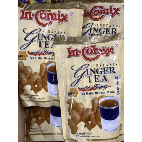 in-comix-ชาขิงผสมน้ำผึ้ง-สำเร็จรูปสำหรับชงพร้อมดื่ม-instant-ginger-tea-with-honey-324g-18ซอง